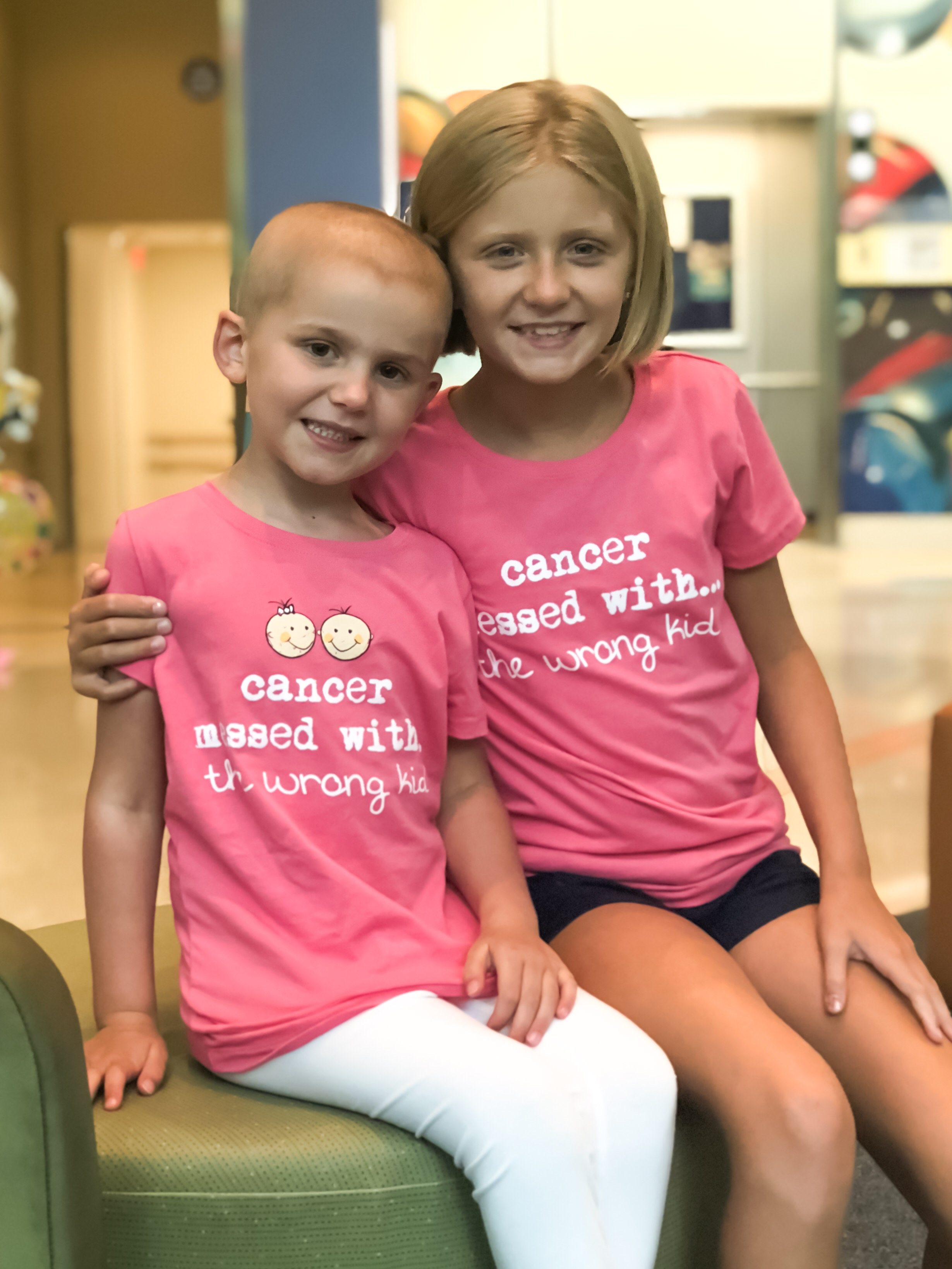 Childhood cancer fighter, Madison (osteosarcoma)