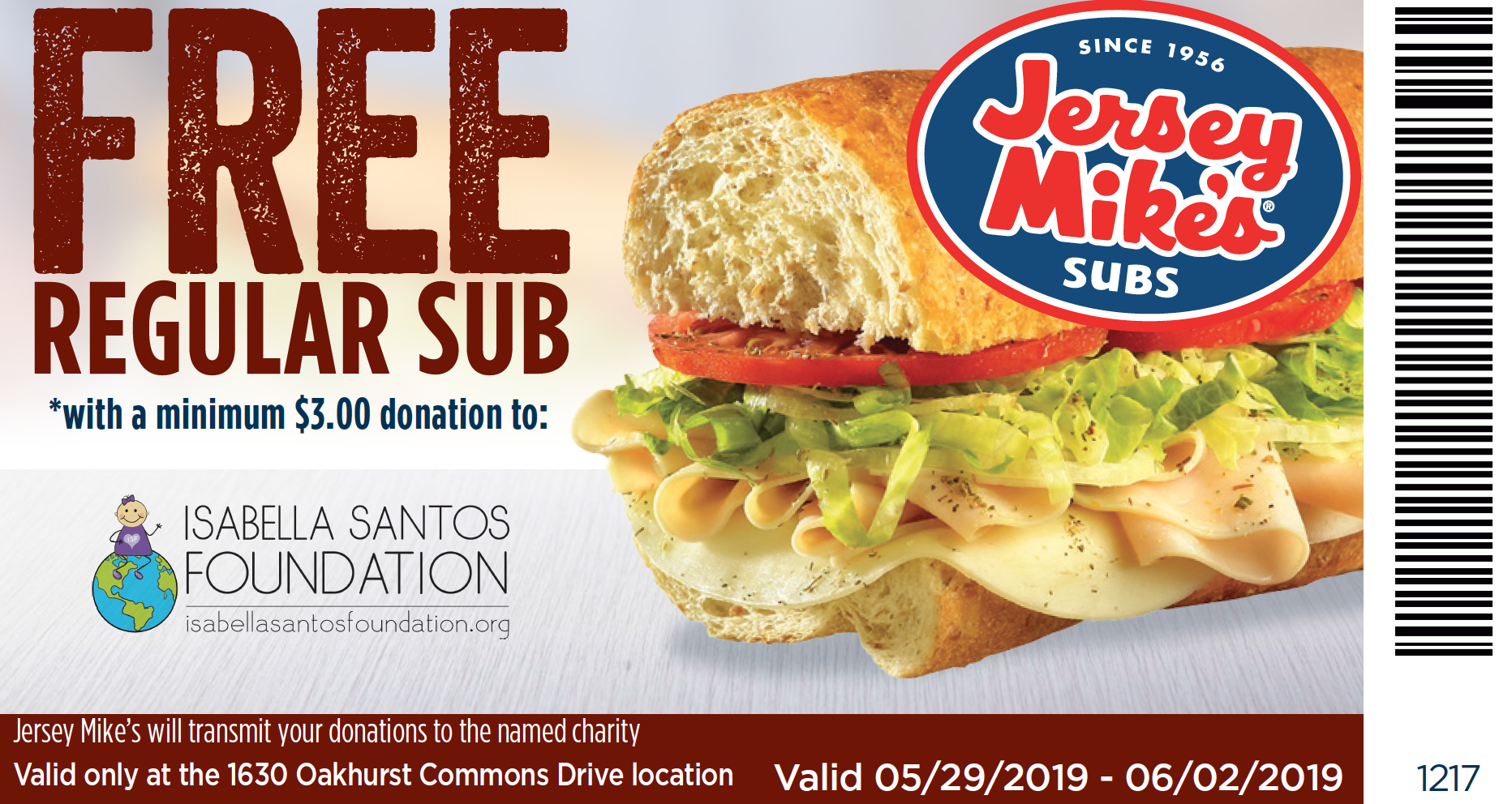 jersey mike's telephone number